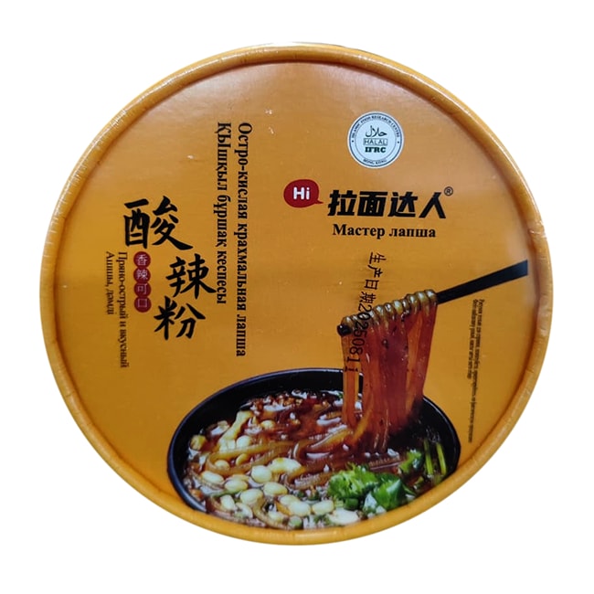 Стакан кисло-острой лапши Лан Жоу